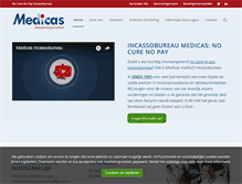 Tablet Screenshot of medicas.net